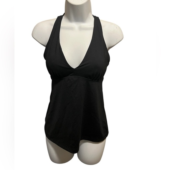 Awesome Black Athleta Tankini Top Mediumm - Picture 2 of 6